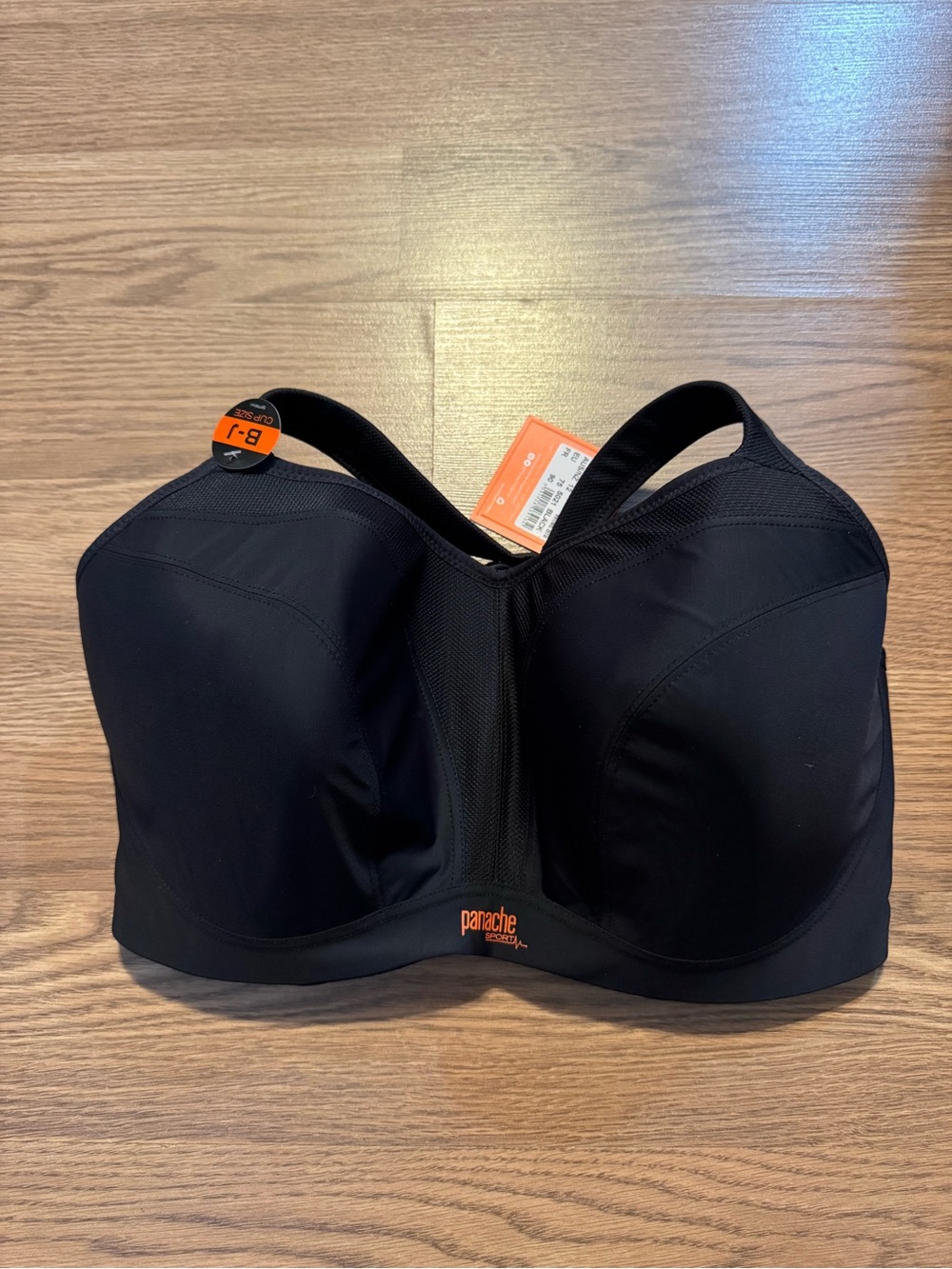 Panache Black High-Impact Full-Coverage Sports Bra